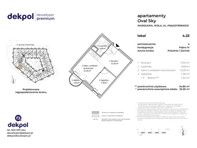 Mieszkanie w inwestycji OVAL SKY, symbol 4.23 » nportal.pl