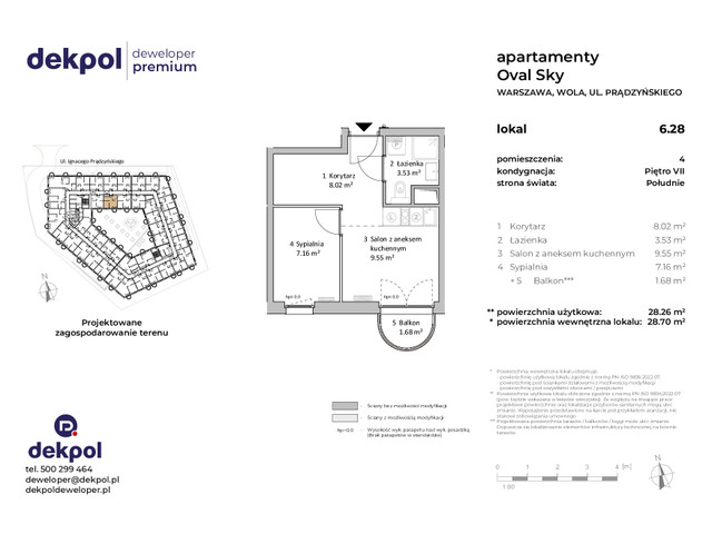 Mieszkanie w inwestycji OVAL SKY, symbol 6.28 » nportal.pl