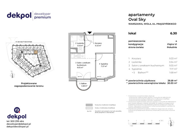 Mieszkanie w inwestycji OVAL SKY, symbol 6.30 » nportal.pl