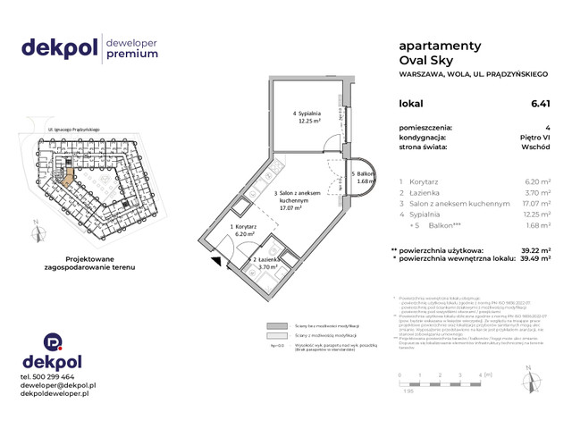 Mieszkanie w inwestycji OVAL SKY, symbol 6.41 » nportal.pl