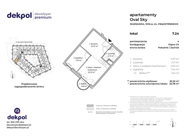 Mieszkanie w inwestycji OVAL SKY, symbol 7.24 » nportal.pl