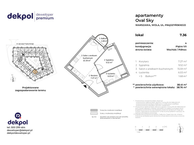 Mieszkanie w inwestycji OVAL SKY, symbol 7.36 » nportal.pl