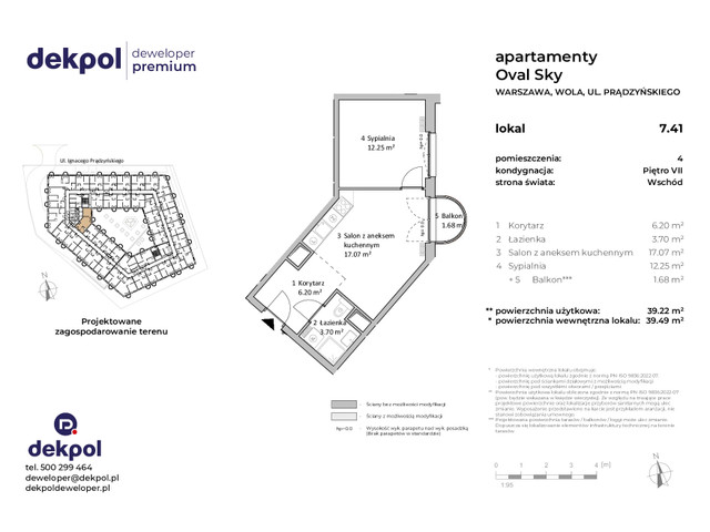 Mieszkanie w inwestycji OVAL SKY, symbol 7.41 » nportal.pl