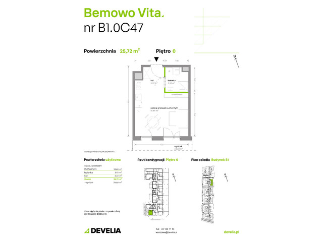 Mieszkanie w inwestycji Bemowo Vita, symbol B1/0/C47 » nportal.pl