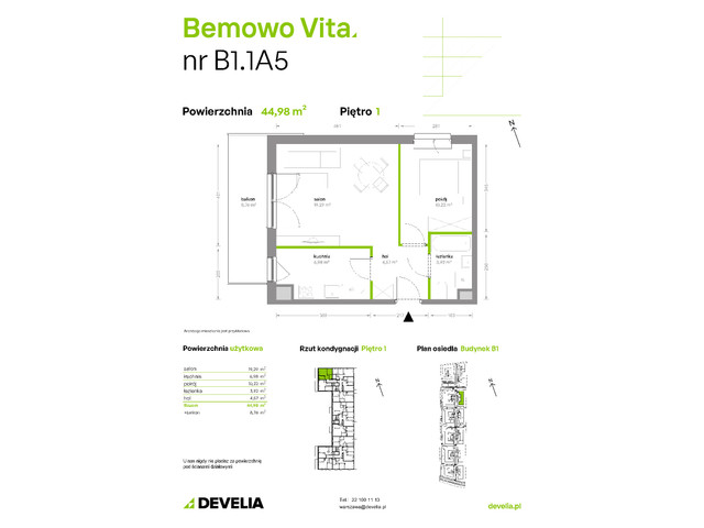 Mieszkanie w inwestycji Bemowo Vita, symbol B1/1/A5 » nportal.pl