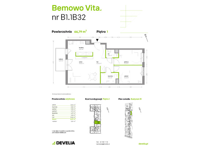 Mieszkanie w inwestycji Bemowo Vita, symbol B1/1/B32 » nportal.pl