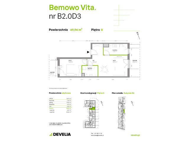 Mieszkanie w inwestycji Bemowo Vita, symbol B2/0/D3 » nportal.pl