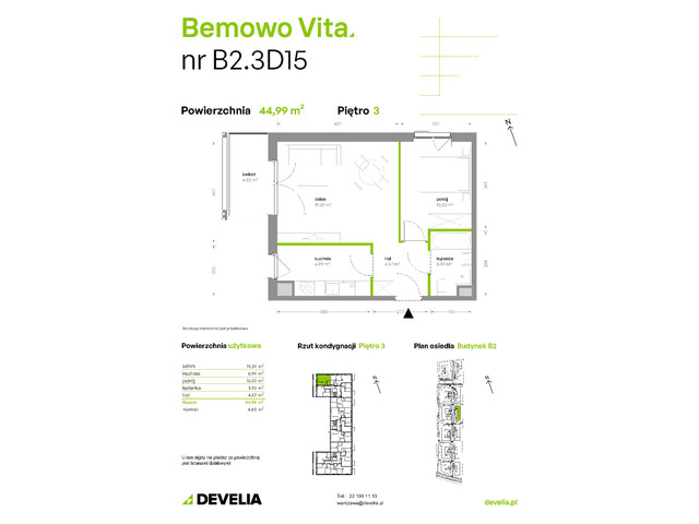 Mieszkanie w inwestycji Bemowo Vita, symbol B2/3/D15 » nportal.pl