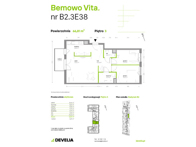 Mieszkanie w inwestycji Bemowo Vita, symbol B2/3/E38 » nportal.pl