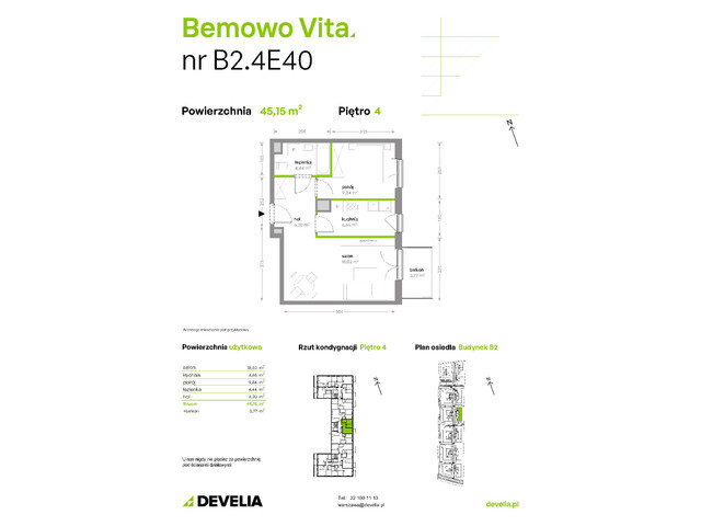 Mieszkanie w inwestycji Bemowo Vita, symbol B2/4/E40 » nportal.pl