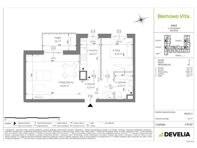 Mieszkanie w inwestycji Bemowo Vita, symbol B3/2/B42 » nportal.pl