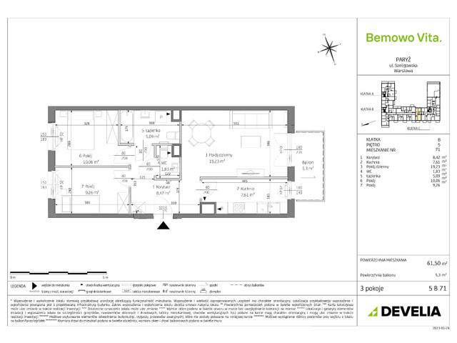 Mieszkanie w inwestycji Bemowo Vita, symbol B3/5/B71 » nportal.pl