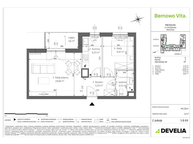 Mieszkanie w inwestycji Bemowo Vita, symbol B4/5/B69 » nportal.pl