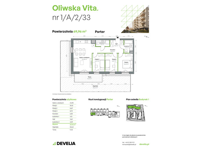 Mieszkanie w inwestycji Oliwska Vita, symbol 1/A/2/33 » nportal.pl