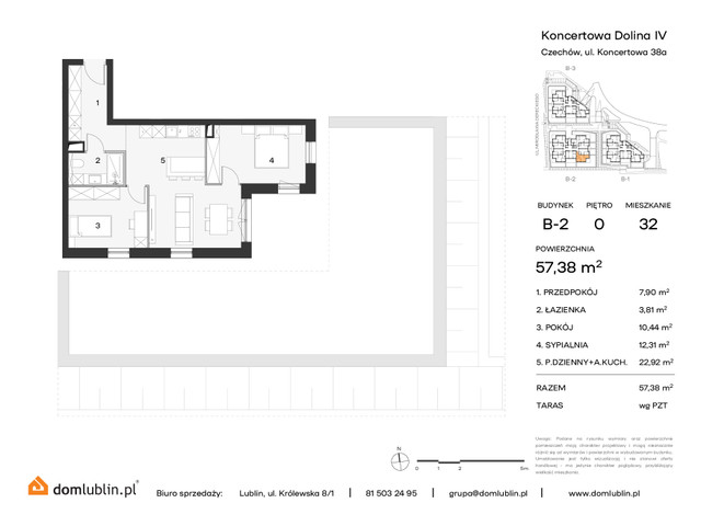 Mieszkanie w inwestycji KONCERTOWA DOLINA, symbol 32 » nportal.pl