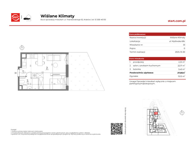 Mieszkanie w inwestycji Wiślane Klimaty, symbol 68c/33 » nportal.pl