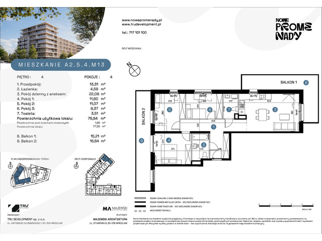Mieszkanie w inwestycji Nowe Promenady, symbol A2-A2.5.4.M13 » nportal.pl