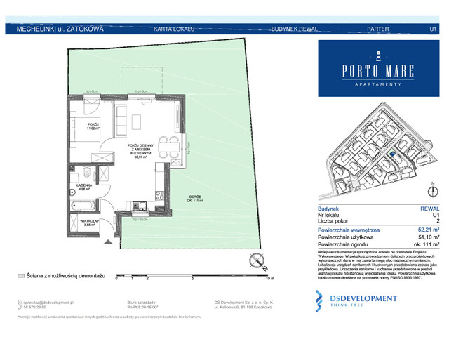 Mieszkanie w inwestycji Porto Mare, symbol B5/U1 » nportal.pl