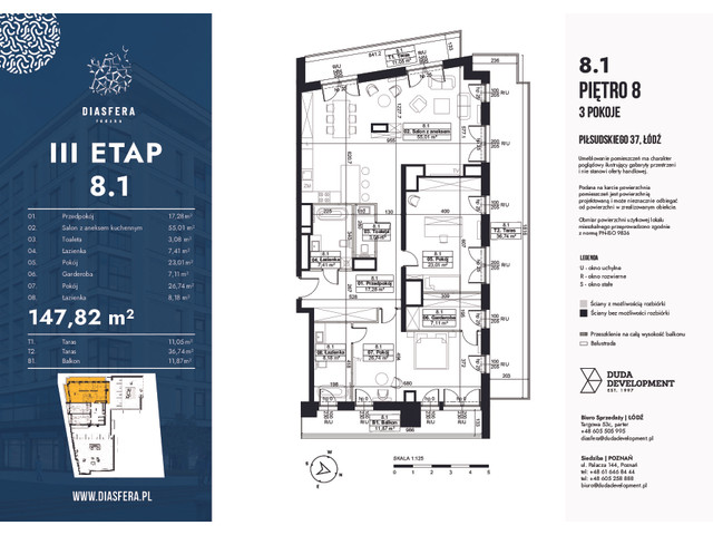 Mieszkanie w inwestycji Diasfera Łódzka Etap III, symbol 8.1 » nportal.pl