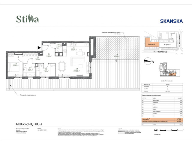 Mieszkanie w inwestycji Stilla, symbol AC0339 » nportal.pl