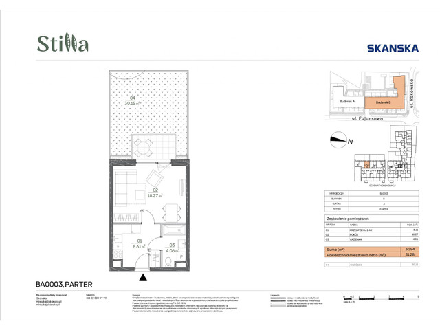 Mieszkanie w inwestycji Stilla, symbol BA0003 » nportal.pl