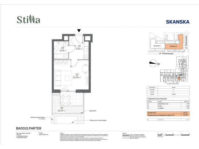 Mieszkanie w inwestycji Stilla, symbol BA0010 » nportal.pl