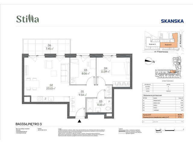 Mieszkanie w inwestycji Stilla, symbol BA0356 » nportal.pl
