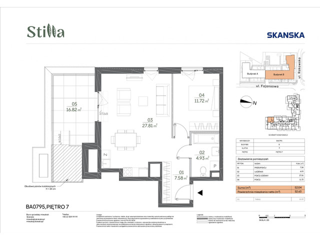 Mieszkanie w inwestycji Stilla, symbol BA07101 » nportal.pl