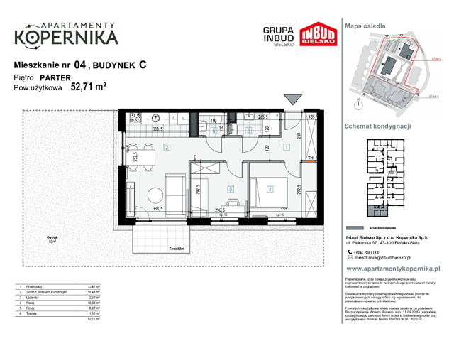 Mieszkanie w inwestycji APARTAMENTY KOPERNIKA, symbol M.4.C » nportal.pl