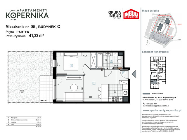 Mieszkanie w inwestycji APARTAMENTY KOPERNIKA, symbol M.5.C » nportal.pl