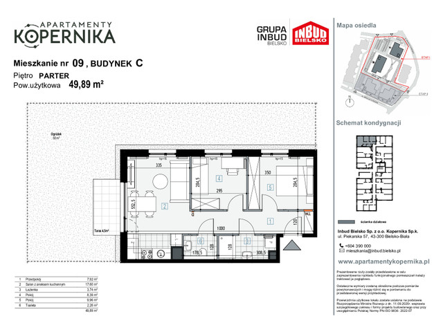 Mieszkanie w inwestycji APARTAMENTY KOPERNIKA, symbol M.9.C » nportal.pl