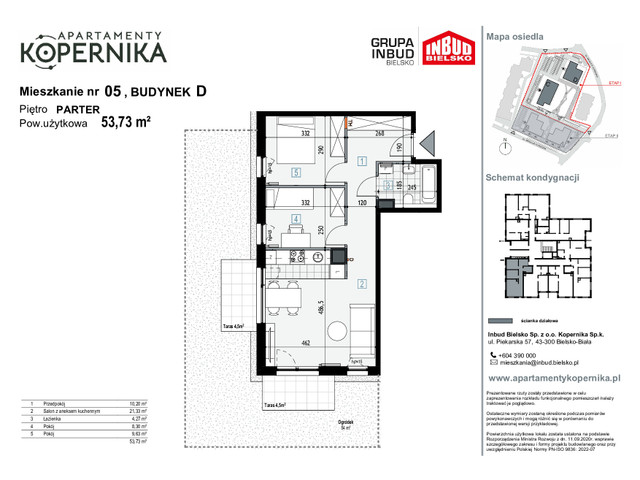 Mieszkanie w inwestycji APARTAMENTY KOPERNIKA, symbol M.5.D » nportal.pl