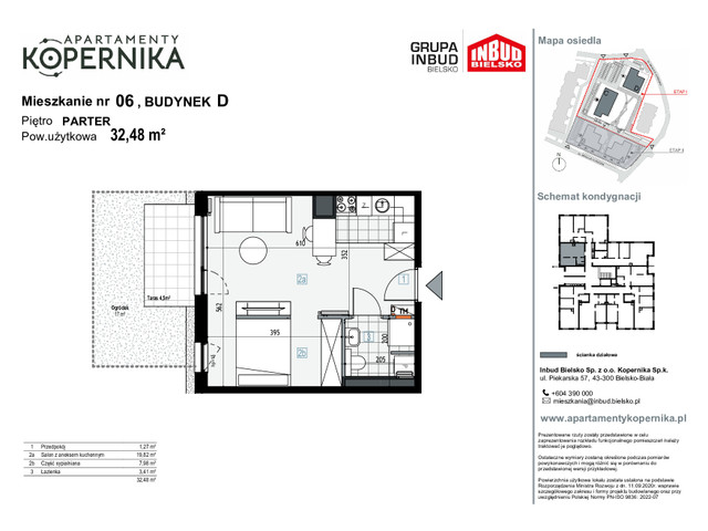 Mieszkanie w inwestycji APARTAMENTY KOPERNIKA, symbol M.6.D » nportal.pl