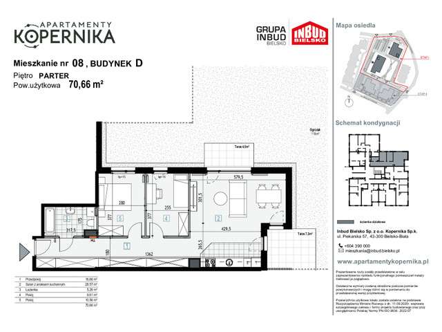 Mieszkanie w inwestycji APARTAMENTY KOPERNIKA, symbol M.8.D » nportal.pl