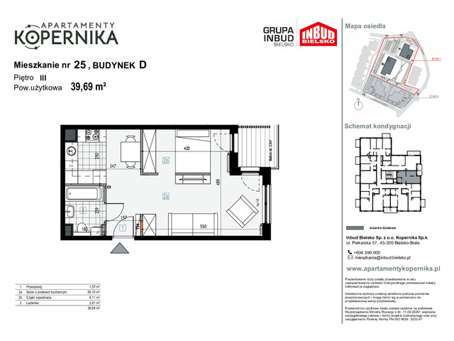 Mieszkanie w inwestycji APARTAMENTY KOPERNIKA, symbol M.25.D » nportal.pl