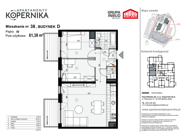 Mieszkanie w inwestycji APARTAMENTY KOPERNIKA, symbol M.38.D » nportal.pl