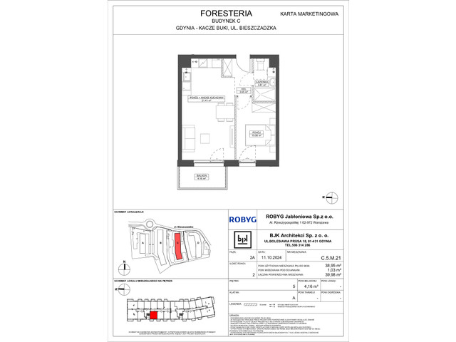 Mieszkanie w inwestycji FORESTERIA, symbol 5M21 » nportal.pl