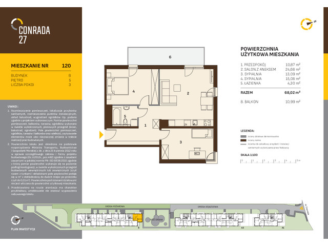 Mieszkanie w inwestycji Conrada 27, symbol C27-LM-B-120 » nportal.pl