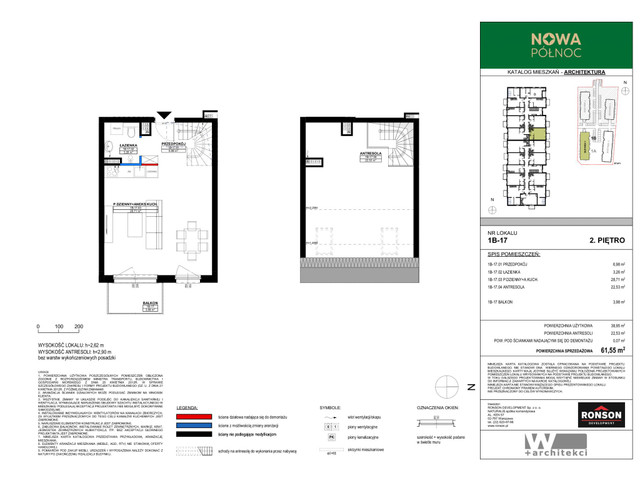 Mieszkanie w inwestycji Nowa Północ, symbol 1-1B_17 » nportal.pl