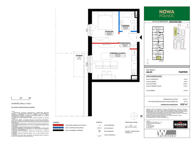 Mieszkanie w inwestycji Nowa Północ, symbol 4_4A_03_NP1B » nportal.pl