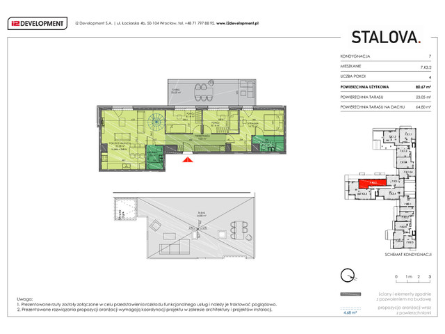 Mieszkanie w inwestycji Stalova, symbol 7.K3.2 » nportal.pl