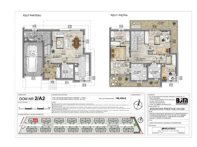 Dom w inwestycji Jeziorowa Prestige House, budynek Promocja!, symbol 2/A2 » nportal.pl