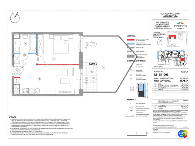 Mieszkanie w inwestycji Fabrica Ursus - etap B1, symbol M_25_003 » nportal.pl