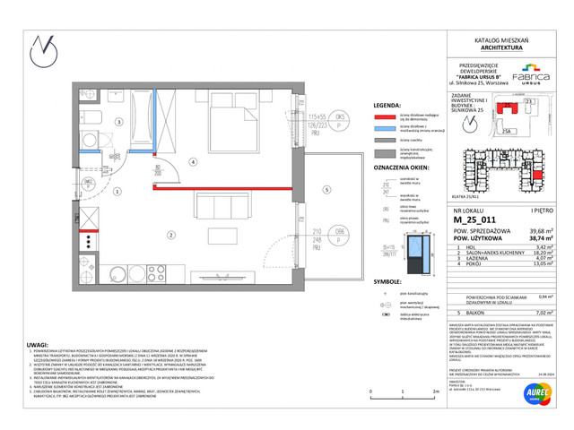 Mieszkanie w inwestycji Fabrica Ursus - etap B1, symbol M_25_011 » nportal.pl