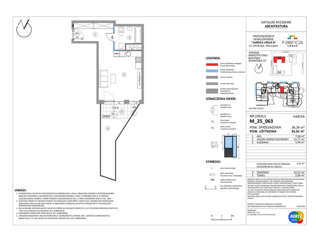 Mieszkanie w inwestycji Fabrica Ursus - etap B1, symbol M_25_063 » nportal.pl