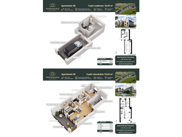 Mieszkanie w inwestycji APARTAMENTY PANORAMA, symbol 3B » nportal.pl