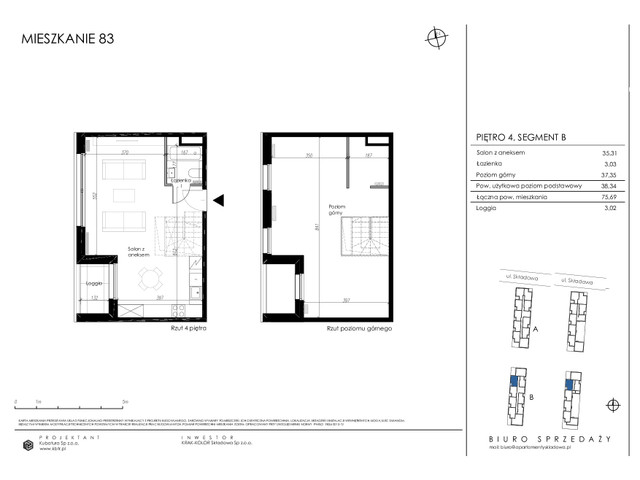 Mieszkanie w inwestycji Apartamenty Składowa, symbol B.83 » nportal.pl