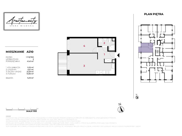 Mieszkanie w inwestycji Apartamenty Stara Miłosna, symbol A210 » nportal.pl