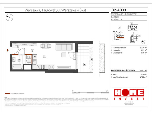 Mieszkanie w inwestycji Warszawski Świt IX, symbol B2-A003 » nportal.pl