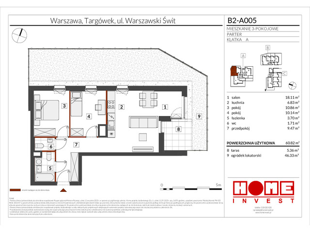 Mieszkanie w inwestycji Warszawski Świt IX, symbol B2-A005 » nportal.pl